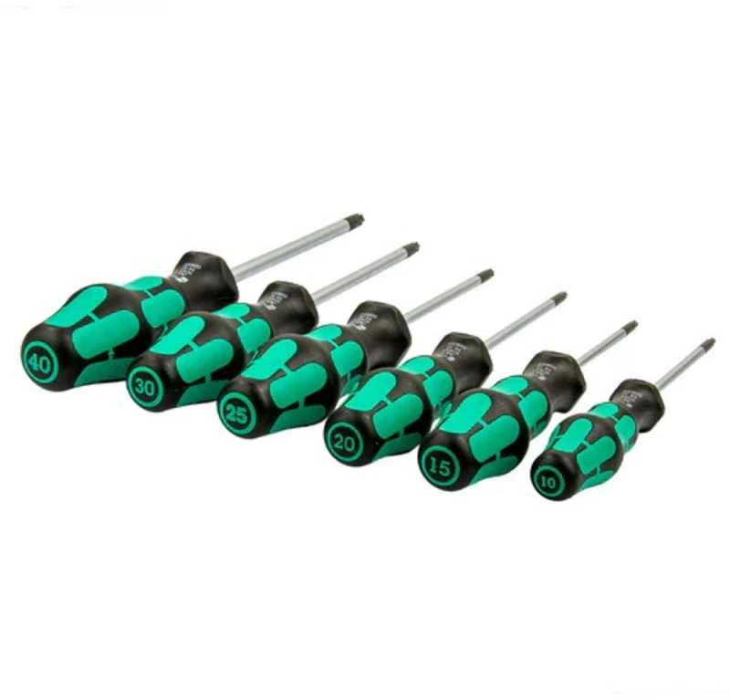 Atsuktuvų kompl. 367/6 TORX, Wera