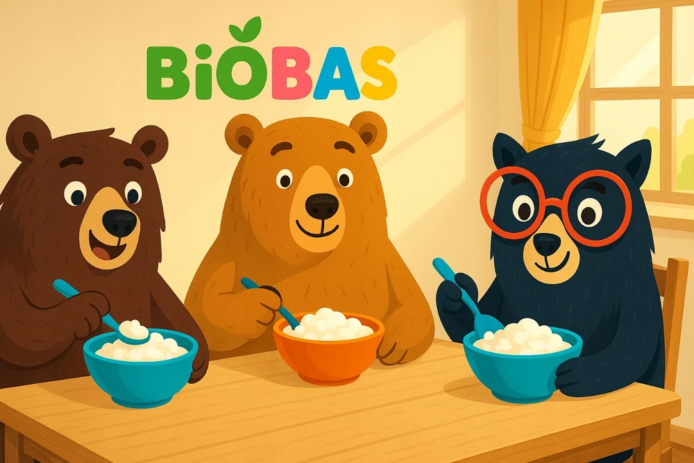 6 košių vaikams rinkinys ECOLOGICAL BIO Natūralios košės Eco / BioBas