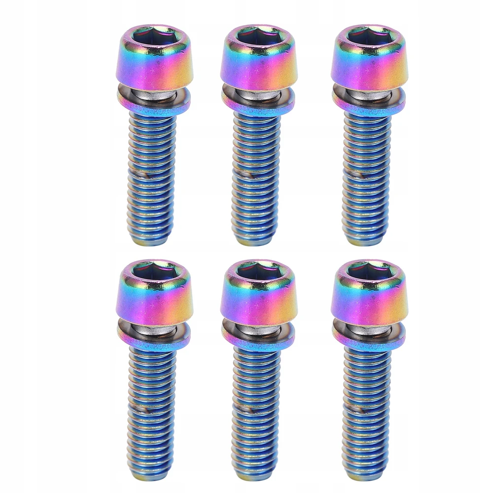 6 VARŽTŲ RINKINYS DVIRAČIO STILIUI, VARENA M5X18MM