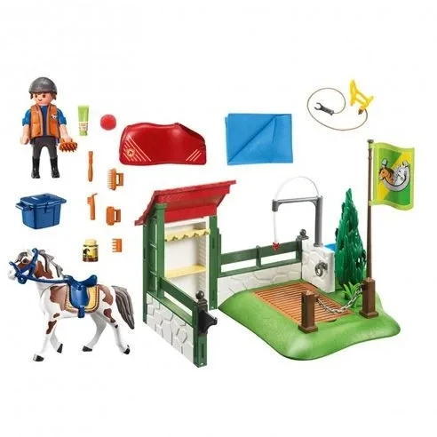 PLAYMOBIL COUNTRY Arkliukų priežiūros stotelė, 6929