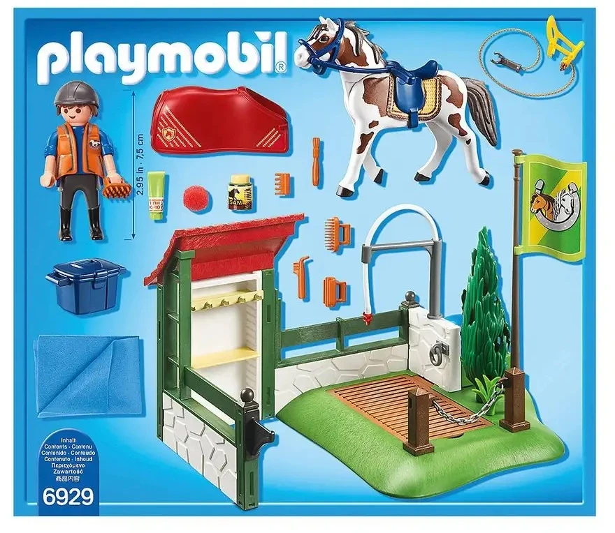 PLAYMOBIL COUNTRY Arkliukų priežiūros stotelė, 6929