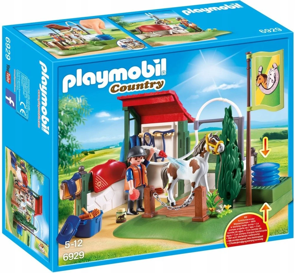 PLAYMOBIL COUNTRY Arkliukų priežiūros stotelė, 6929