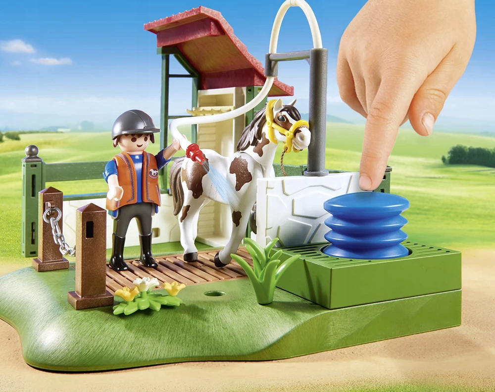 PLAYMOBIL COUNTRY Arkliukų priežiūros stotelė, 6929