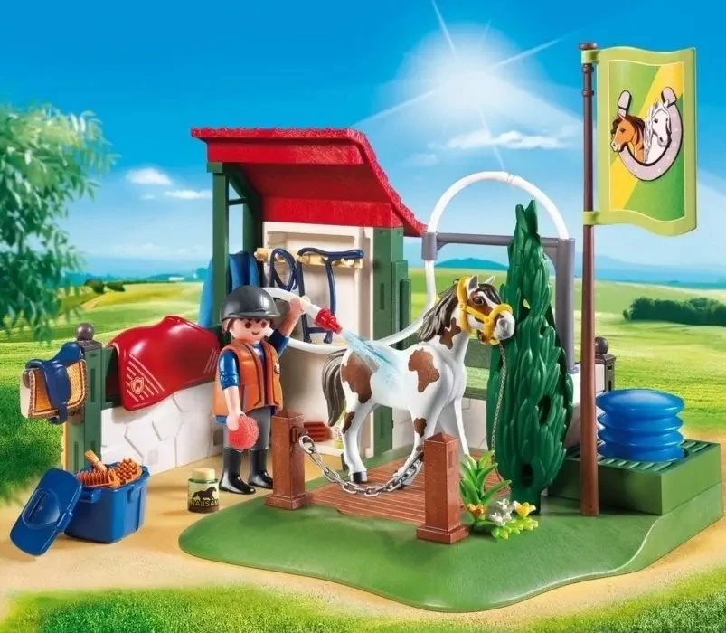 PLAYMOBIL COUNTRY Arkliukų priežiūros stotelė, 6929