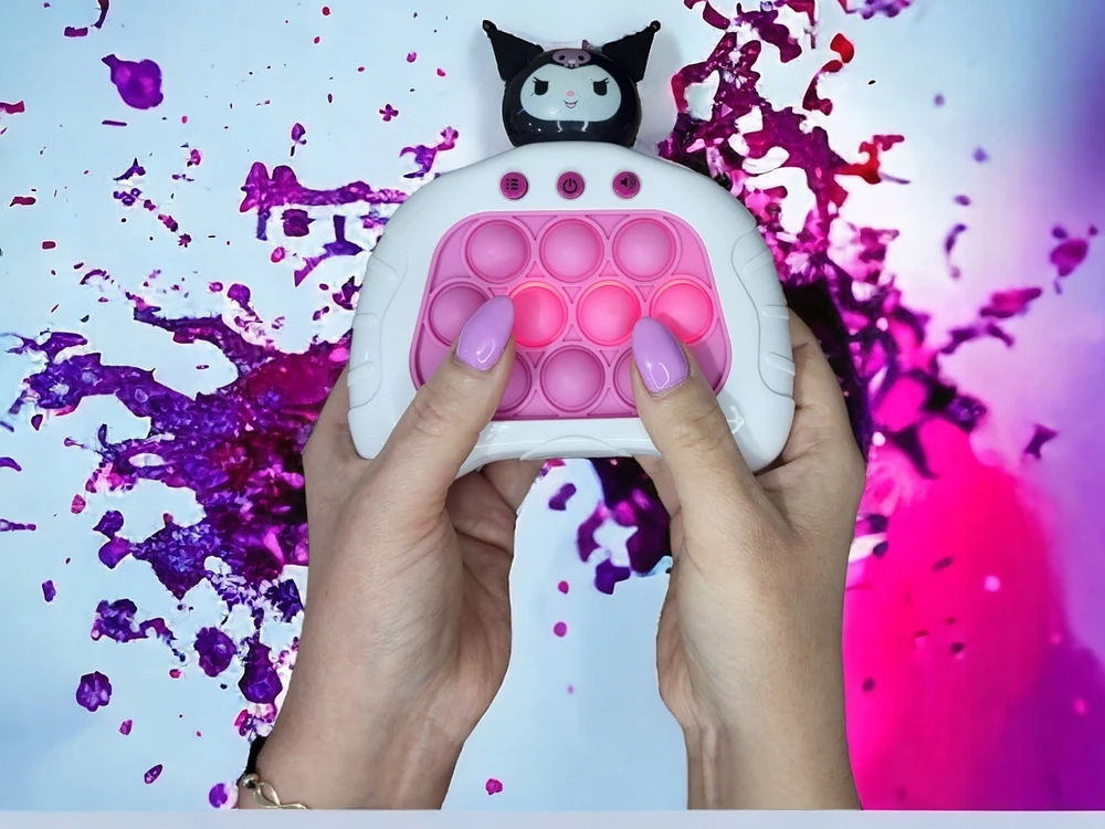 6935 Pop IT POPIT arkadinis antistresinis žaidimas HELLO KITTY KUROMI geriausias žaidimas
