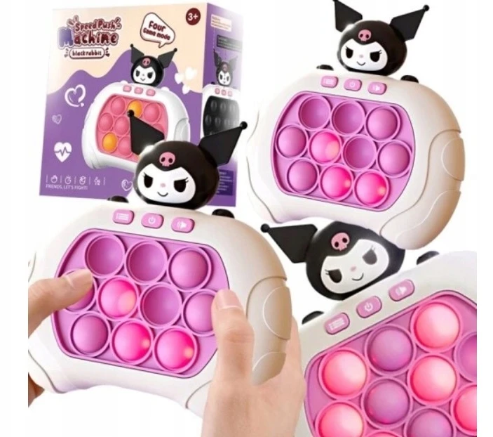 6935 Pop IT POPIT arkadinis antistresinis žaidimas HELLO KITTY KUROMI geriausias žaidimas