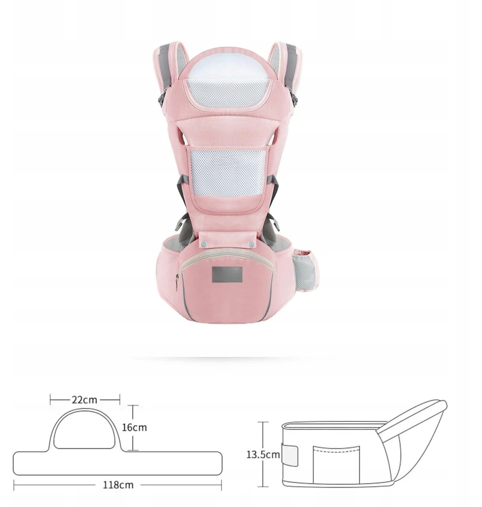 6in1 nešioklė klubams, ergonomiška, 25kg, 0-36 mėn