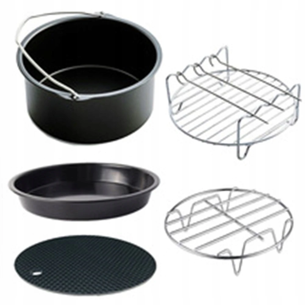 6vnt Air Fryer Cake kepimo priedai
