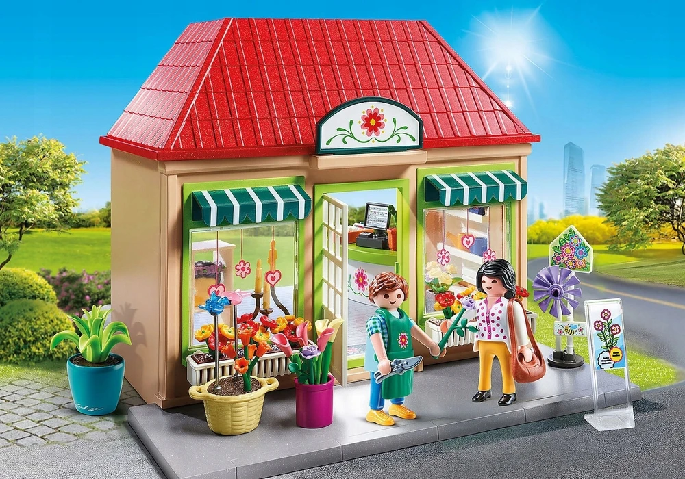 70016 PLAYMOBIL® City Life, Gėlių parduotuvė
