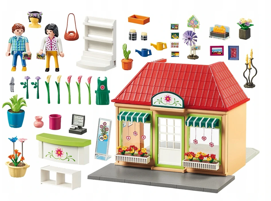 70016 PLAYMOBIL® City Life, Gėlių parduotuvė