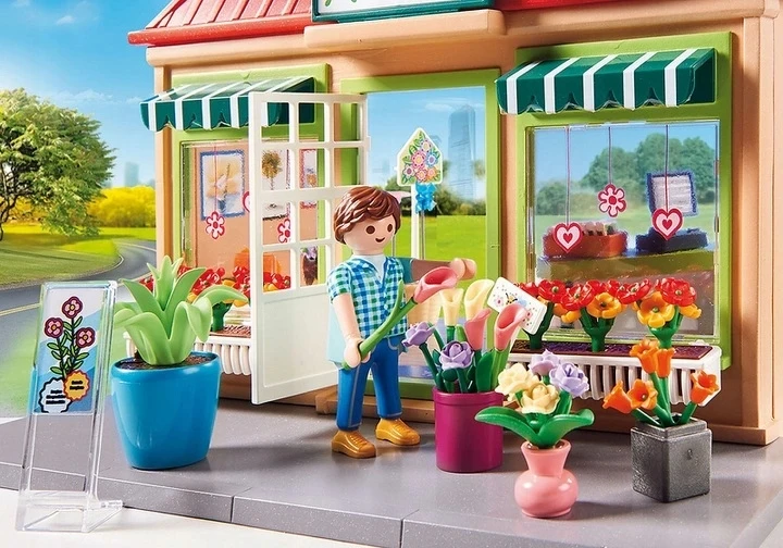 70016 PLAYMOBIL® City Life, Gėlių parduotuvė