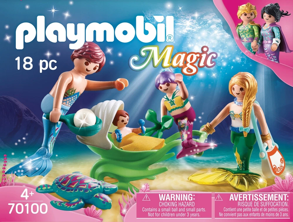 70100 PLAYMOBIL® Magic, Undinių šeima