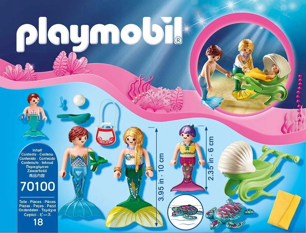 70100 PLAYMOBIL® Magic, Undinių šeima