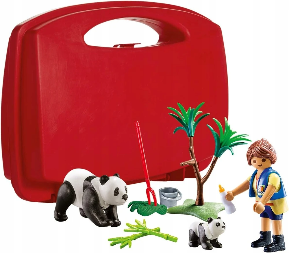 70105 PLAYMOBIL® City Life Panda Caretaker Carry Case