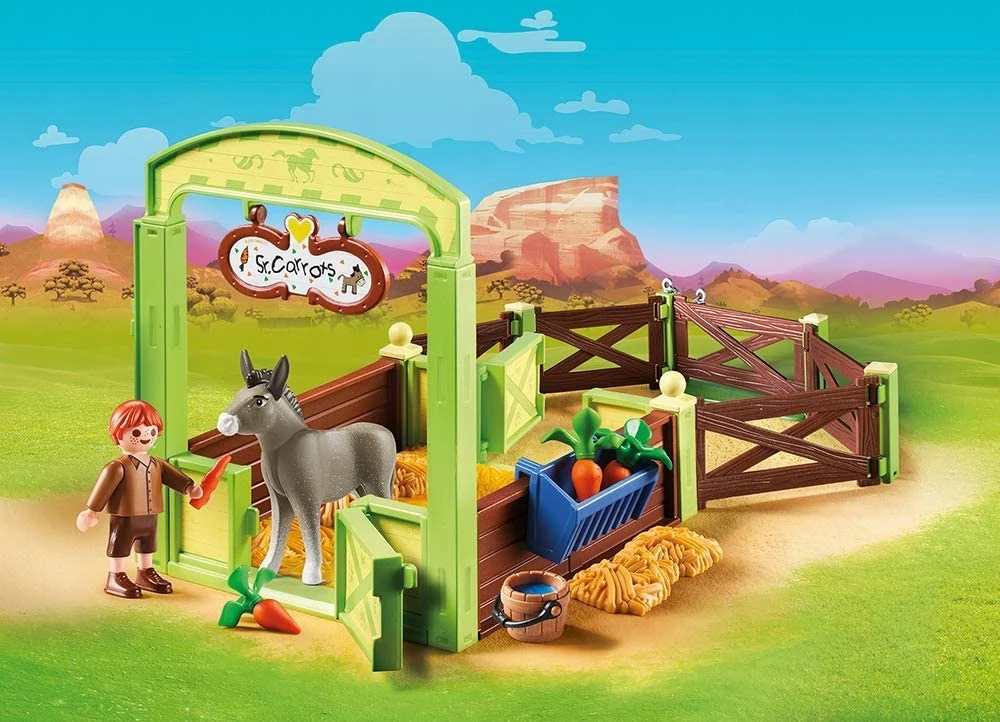 70120 PLAYMOBIL® DreamWork Spirit, Snipas ir ponas asiliukas Morka
