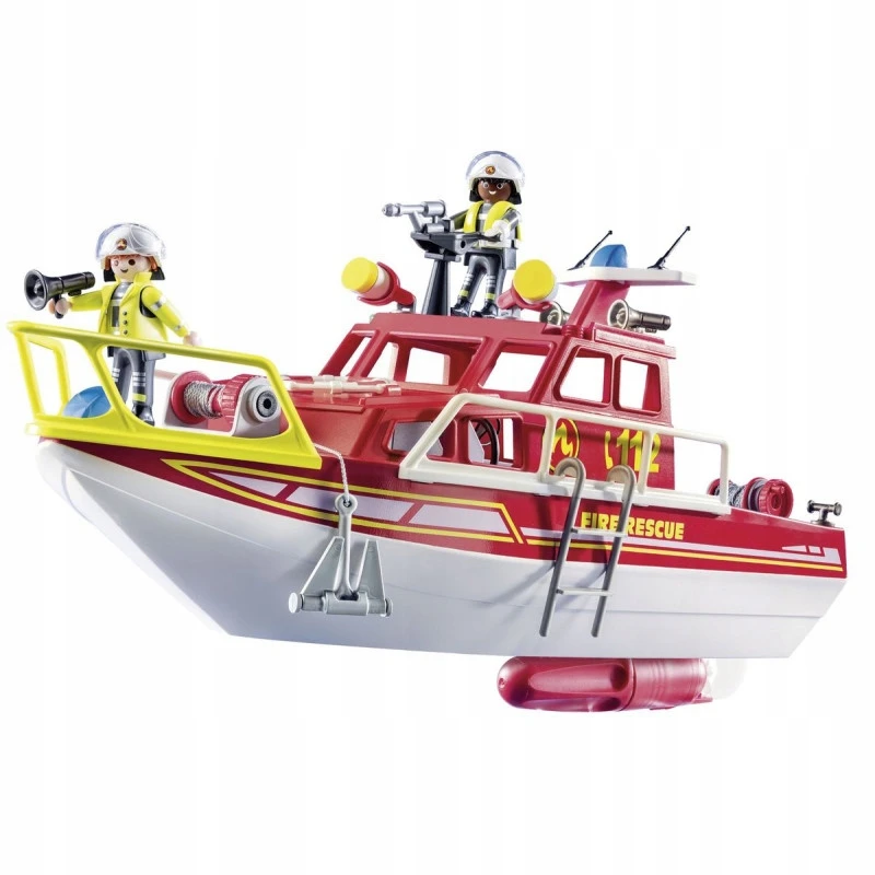 PLAYMOBIL CITY ACTION Ugnegiasių gelbėjimo laivas, 70147