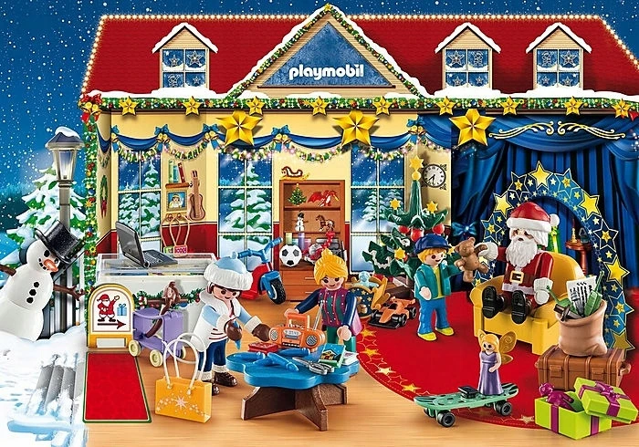 Playmobile 70188 advento kalendorius Žaislų parduotuvė