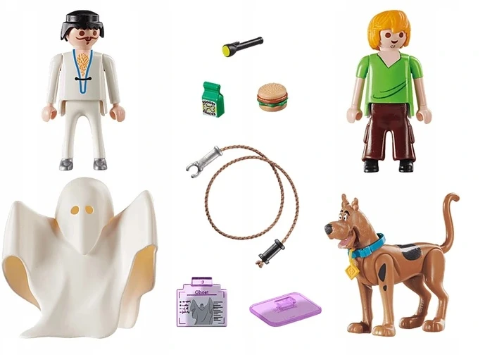 70287 PLAYMOBIL® Scooby-Doo! Scooby, Shaggy ir vaiduoklis