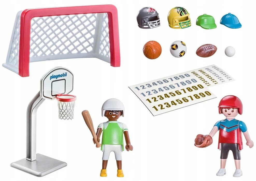 70313 PLAYMOBIL® Sports Action Multisport dėžė 4in1