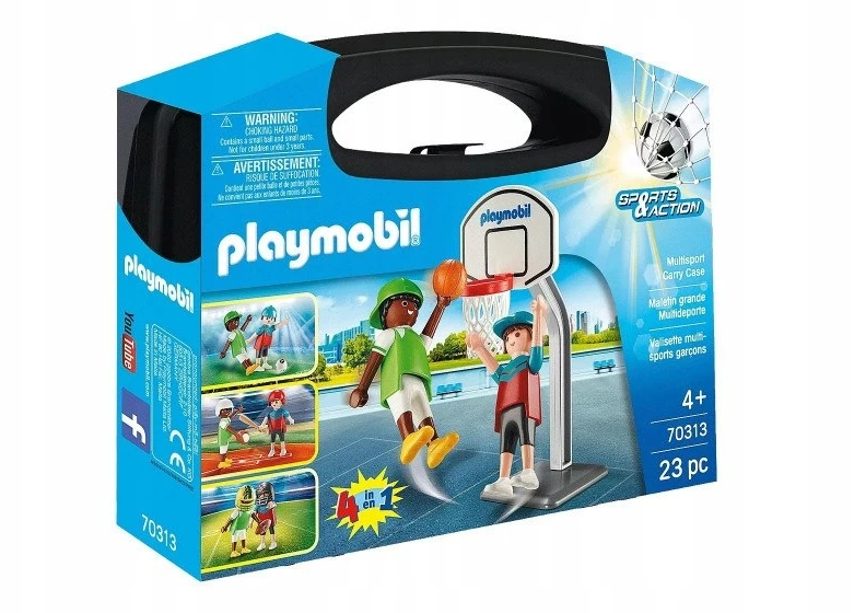70313 PLAYMOBIL® Sports Action Multisport dėžė 4in1
