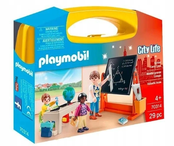 Playmobil Rinkinys su figurkami City Life 70314 Skrzyneczka szkolna