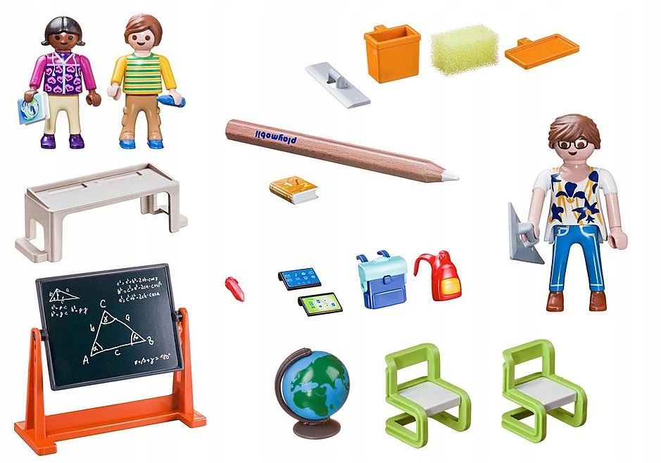 Playmobil Rinkinys su figurkami City Life 70314 Skrzyneczka szkolna