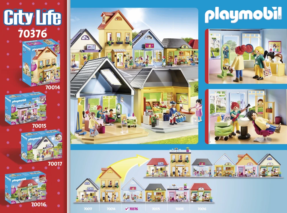 70376 PLAYMOBIL® City Life Kirpykla