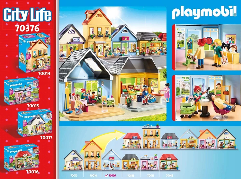 70376 PLAYMOBIL® City Life Kirpykla