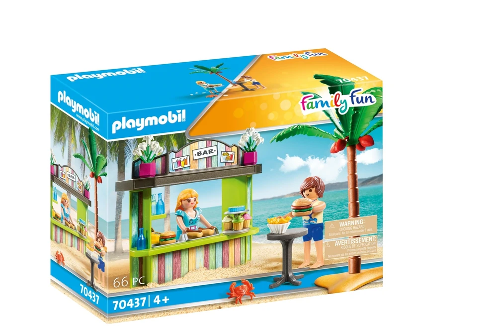 70437 PLAYMOBIL® Family Fun Paplūdimio užkandinė