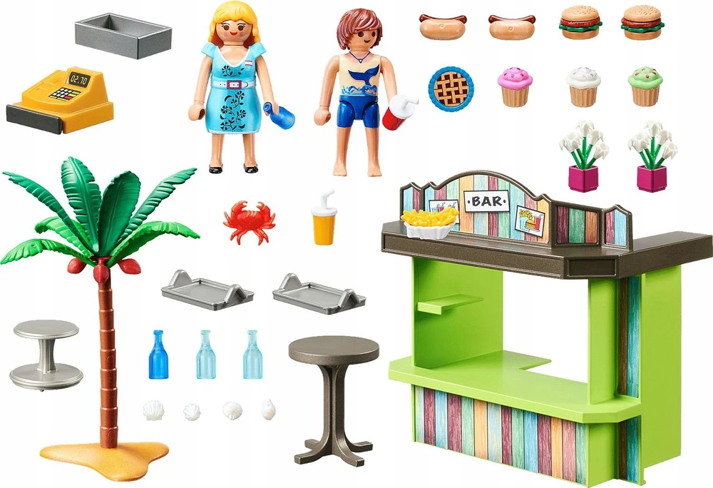 70437 PLAYMOBIL® Family Fun Paplūdimio užkandinė