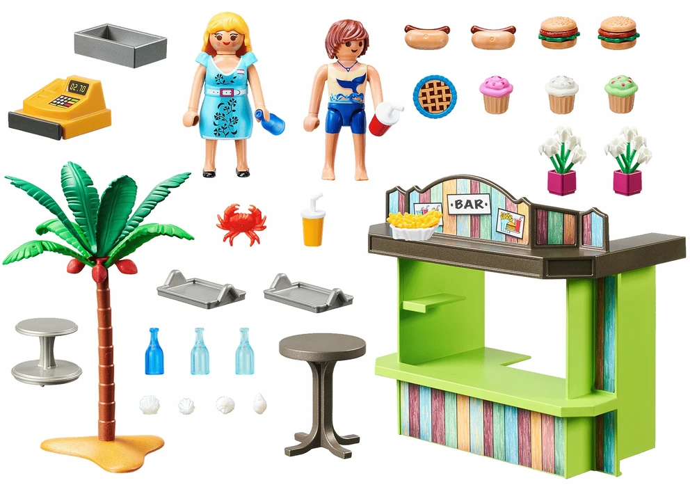 70437 PLAYMOBIL® Family Fun Paplūdimio užkandinė