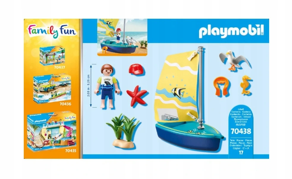 70438 PLAYMOBIL® Family Fun Burlaivis