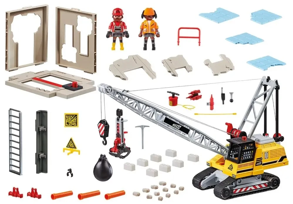 70442 PLAYMOBIL® City Action Ekskavatorius su priedais
