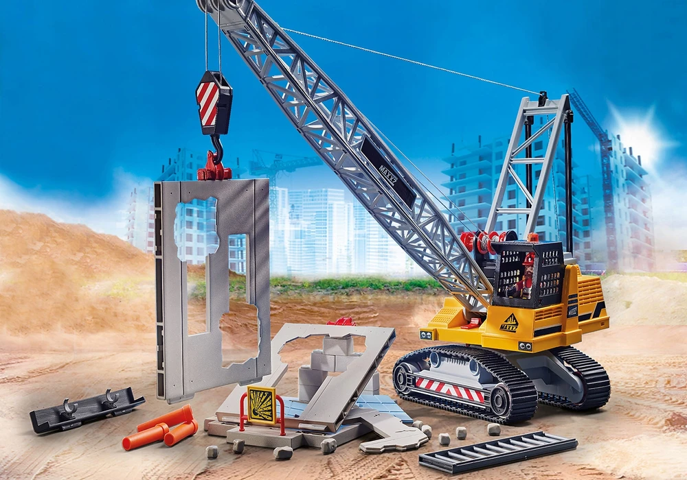 70442 PLAYMOBIL® City Action Ekskavatorius su priedais