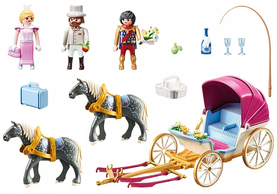 PLAYMOBIL Princess Princesės karieta 70449
