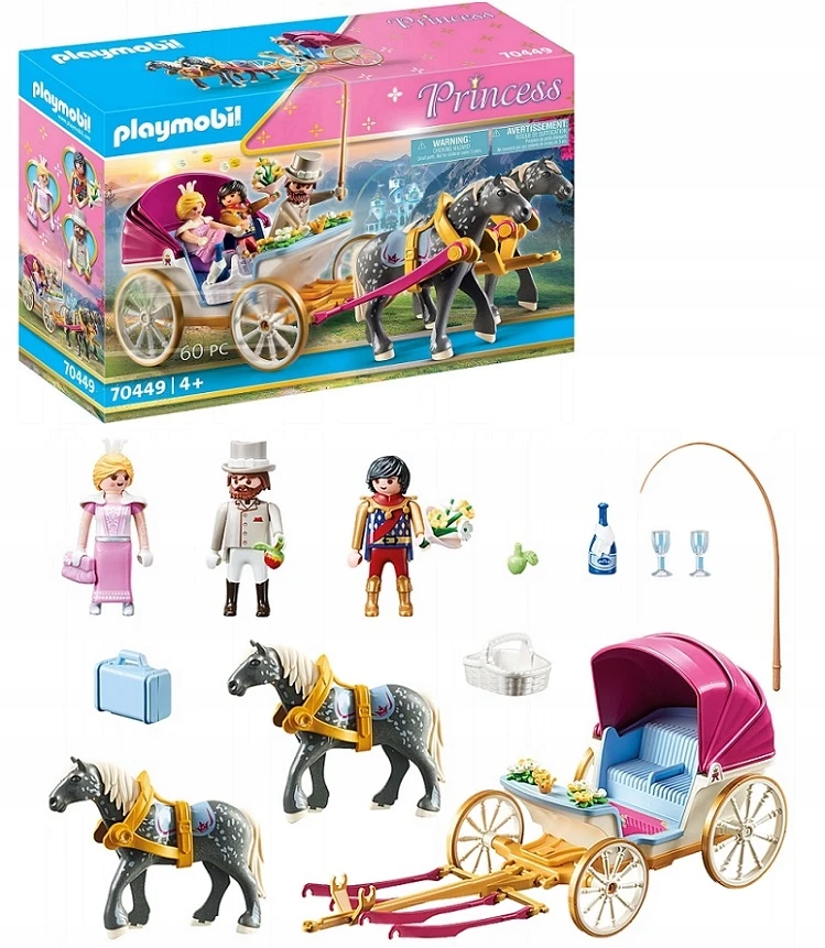 PLAYMOBIL Princess Princesės karieta 70449