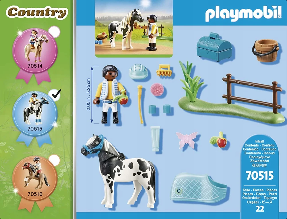 Playmobil Country 70515 "Lewitzer" ponis kolekcionuoti