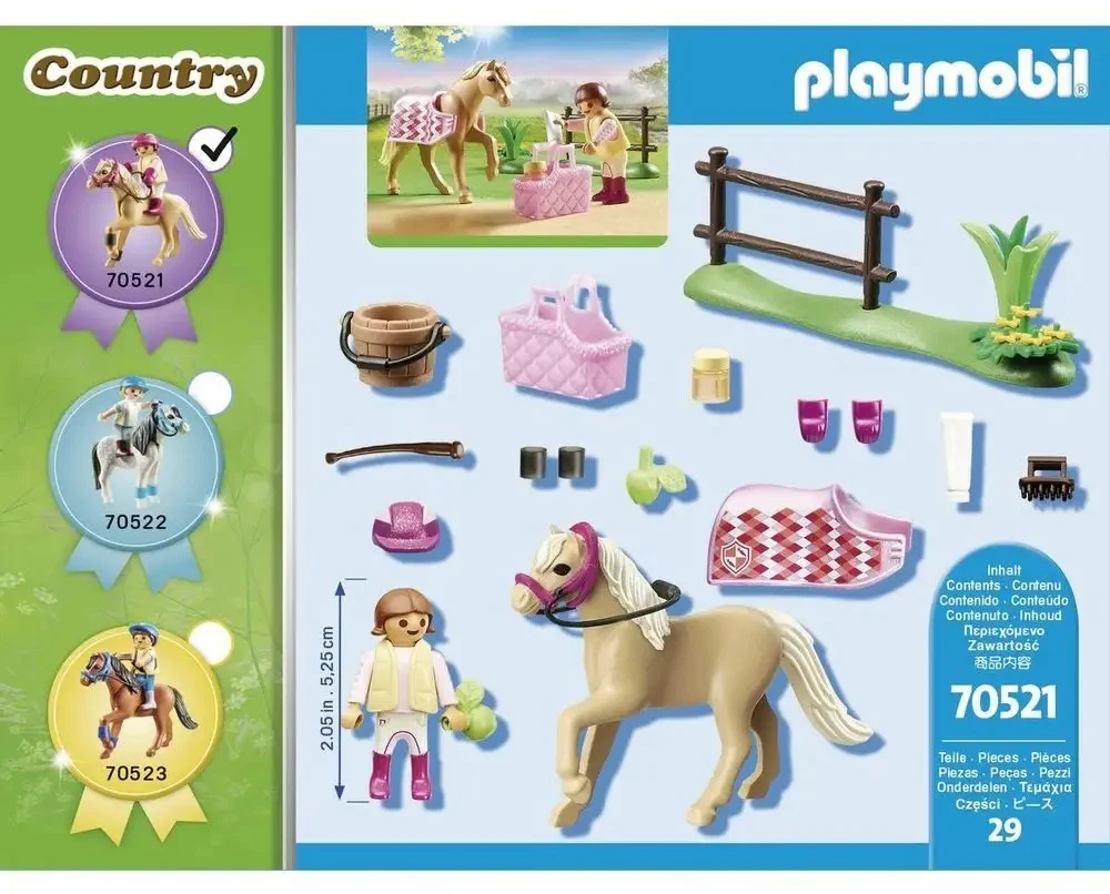 70521 PLAYMOBIL, kolekcinis lenktyninis ponis