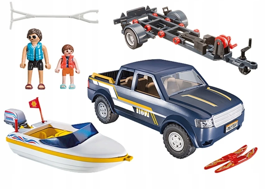 70534 PLAYMOBIL® Family Fun Pikapas su motorine valtim