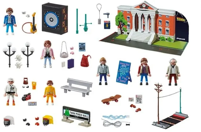 70574 PLAYMOBIL® Atgal į ateitį Advento kalendorius