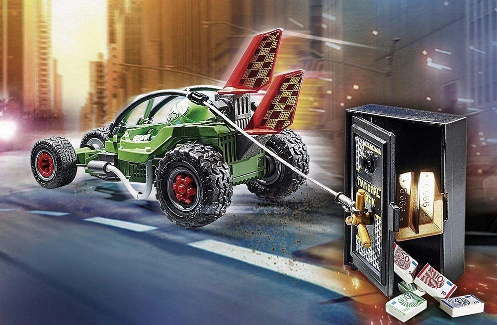70577 PLAYMOBIL® City Action Policijos misija su lenktyniniu automodeliu