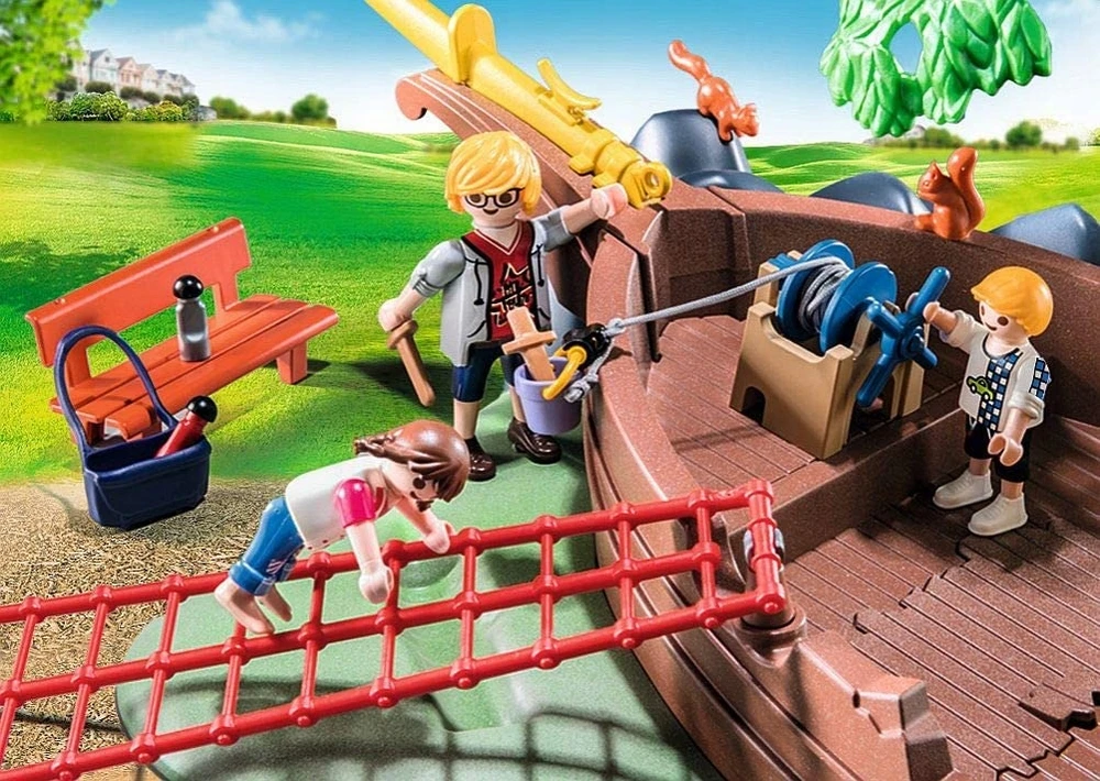 70741 PLAYMOBIL® City Life Nuotykiai žaidimų aikštelėje