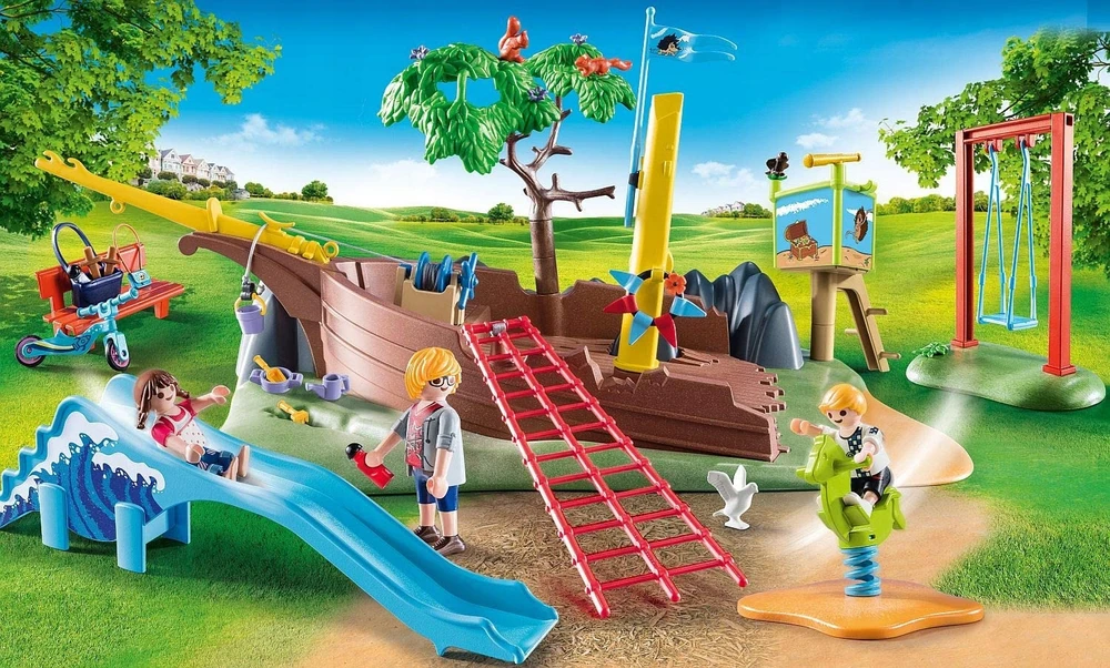 70741 PLAYMOBIL® City Life Nuotykiai žaidimų aikštelėje