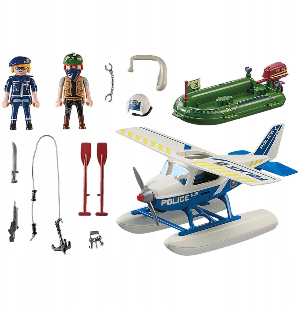 70779 PLAYMOBIL® City Action, Policijos lėktuvas