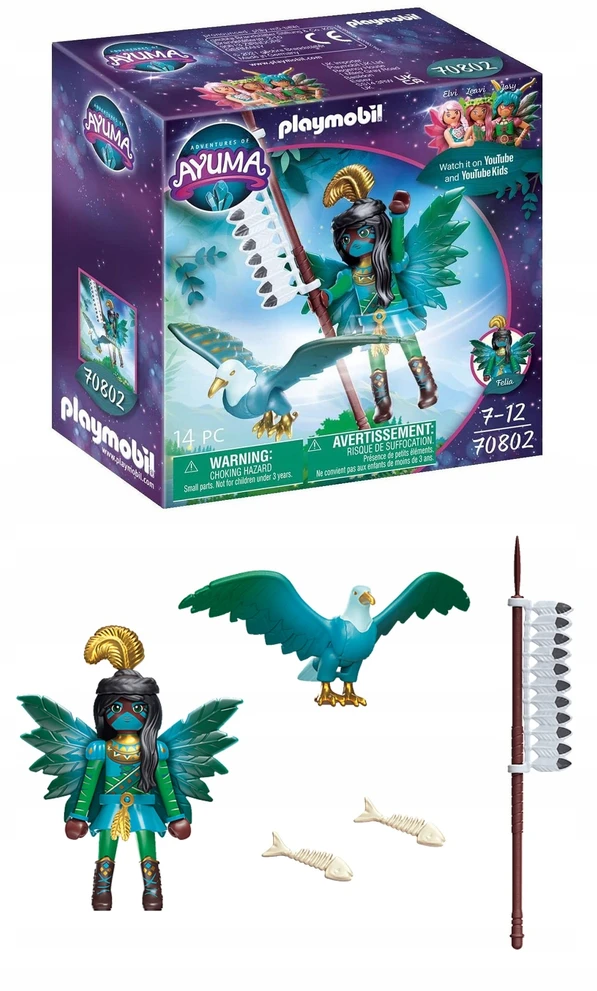 Playmobil riterio fėja su paslaptingu gyvūnėliu 70802