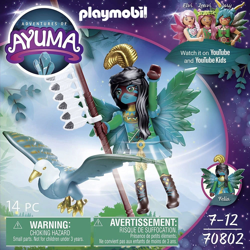 Playmobil riterio fėja su paslaptingu gyvūnėliu 70802