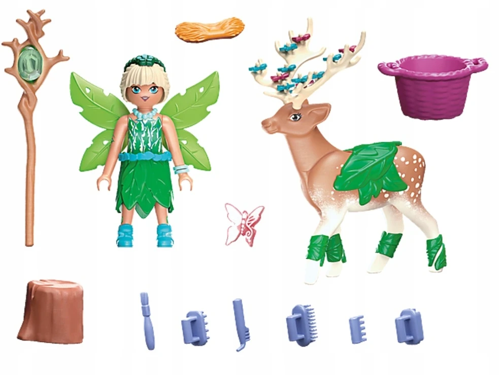 Playmobil Forest Fairy su paslaptingu gyvūnėliu 70806