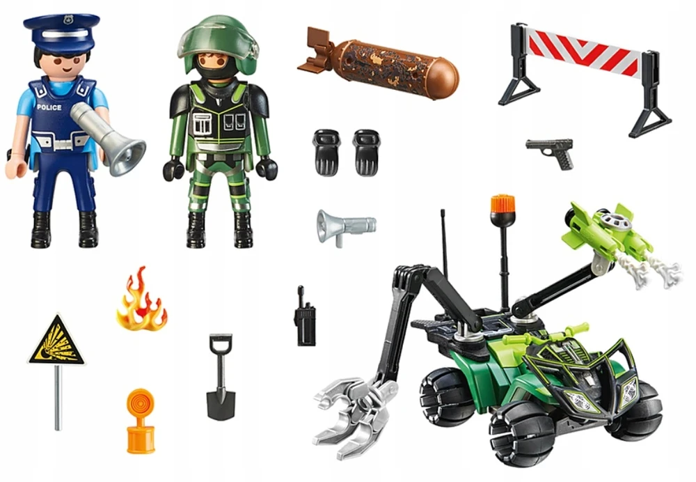 70817 PLAYMOBIL® City Life, Policininkų gyvenimas