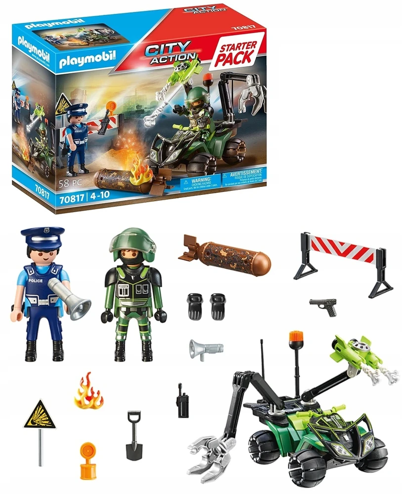70817 PLAYMOBIL® City Life, Policininkų gyvenimas