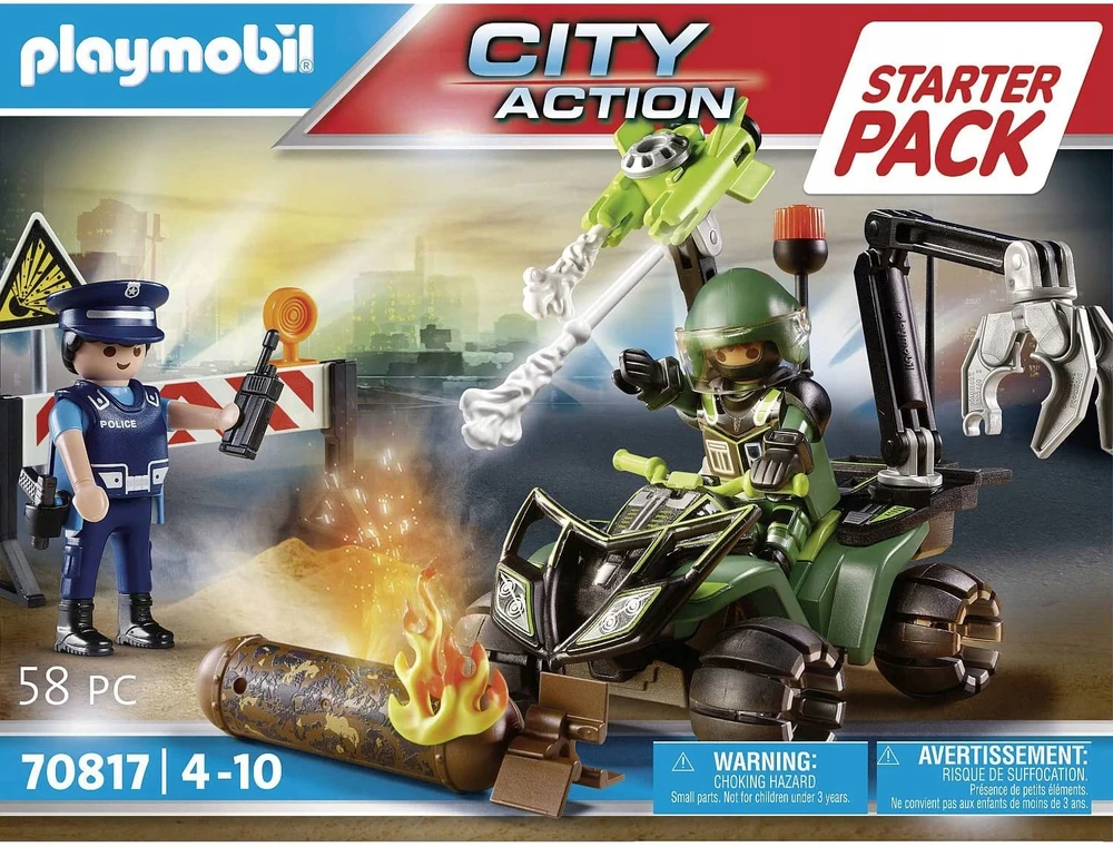 70817 PLAYMOBIL® City Life, Policininkų gyvenimas